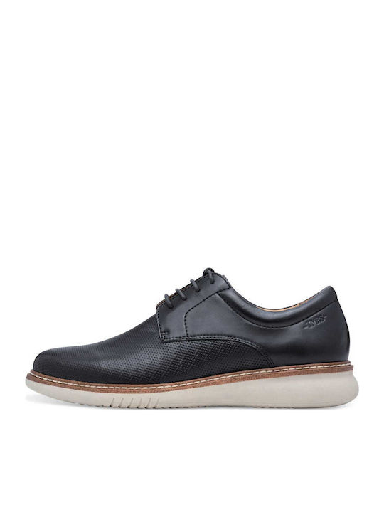 Men's Leather Casual Shoes Blue