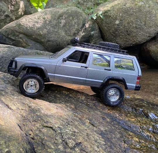 Amewi Scale Τηλεκατευθυνόμενο Αυτοκίνητο 4WD Ασημί