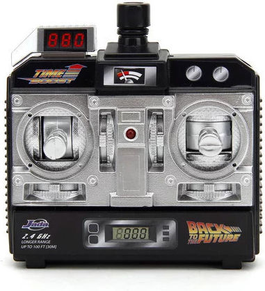 Back To The Future Vehicle Infra Red Controlled 1/16 Rc Time Machine