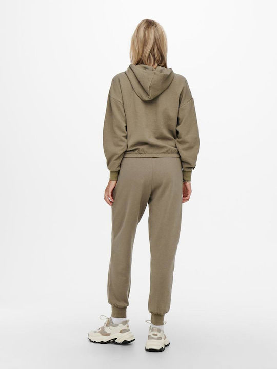 Cooper Damen Sweatshirt Kapuzen Brown