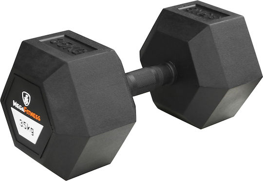 MegaFitness Haltere Hexagonale Din Cauciuc 1 x 35kg