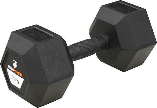 MegaFitness Sechseck Hanteln Gummi 1 x 15kg