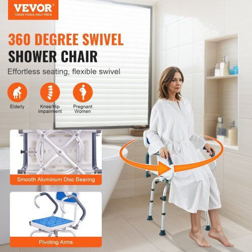 Vevor Καρέκλα Τουαλέτας με Πλάτη GDSYGZYTLSLKLF6OHV0