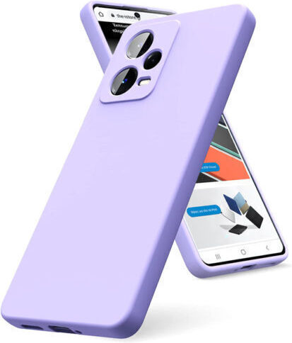 Xiaomi Back Cover Silicone Purple (Poco X5)