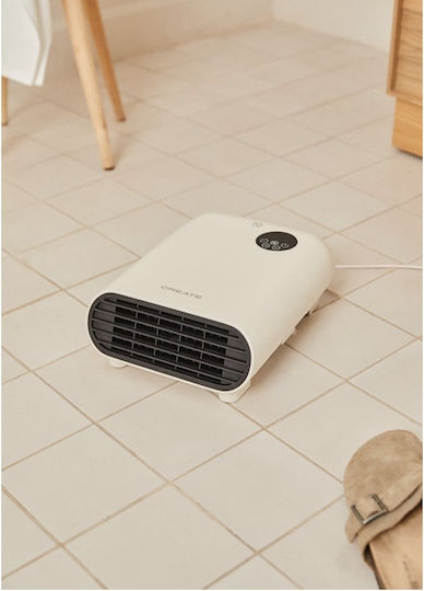 Create Warm Wall Fan Heater Room Wall Ecru 2000W