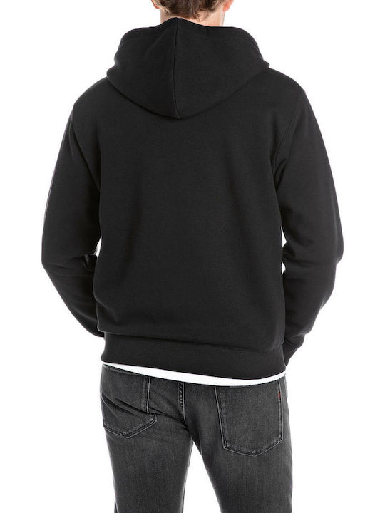 Sweatshirt with Hood Blue