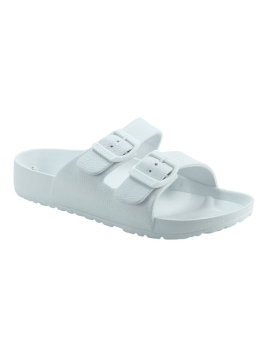 Mitsuko Women's Flip Flops White