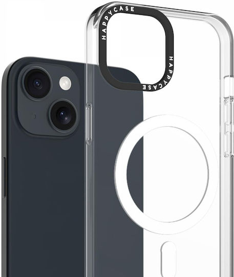 HappyCase Задна корица Пластмаса Прозрачен (iPhone 14)