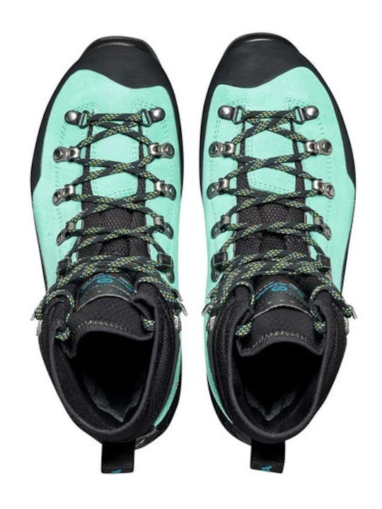 Scarpa Women's Hiking Boots Waterproof with Gore-Tex Membrane Green SCA-87520-202 1