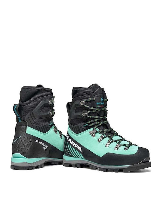 Scarpa Women's Hiking Boots Waterproof with Gore-Tex Membrane Green SCA-87520-202 1