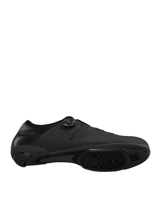 Shimano SH-RC302 Men's Low Road Cycling Shoes Black