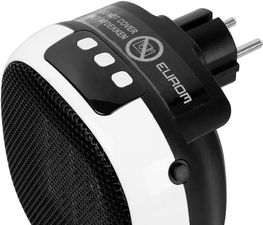 Eurom Fan Heater Bathroom Floor Alb 700W