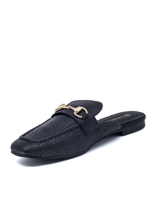 Mules with Heel in Black Color