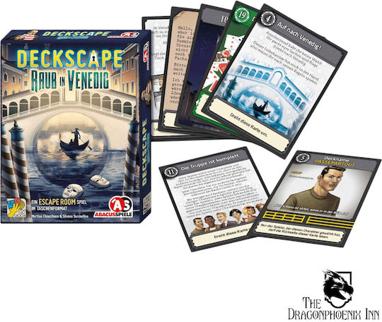 Board Game Deckscape: Ληστεία στην Βενετία for 1-6 Players 12+ Years Old Kaissa
