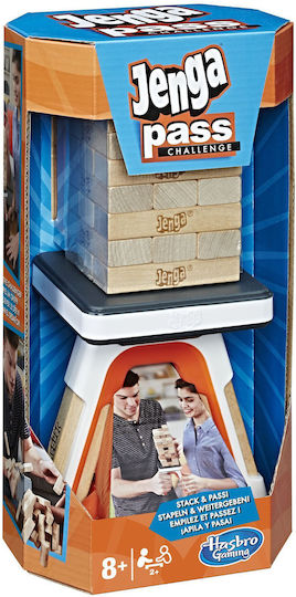 Brettspiel Jenga Pass Challenge für 2+ Spieler 8+ Jahre (EN) Hasbro