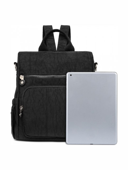 Miss Lulu Backpack Waterproof Black