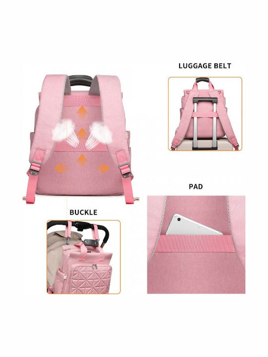 Miss Lulu Backpack Ροζ