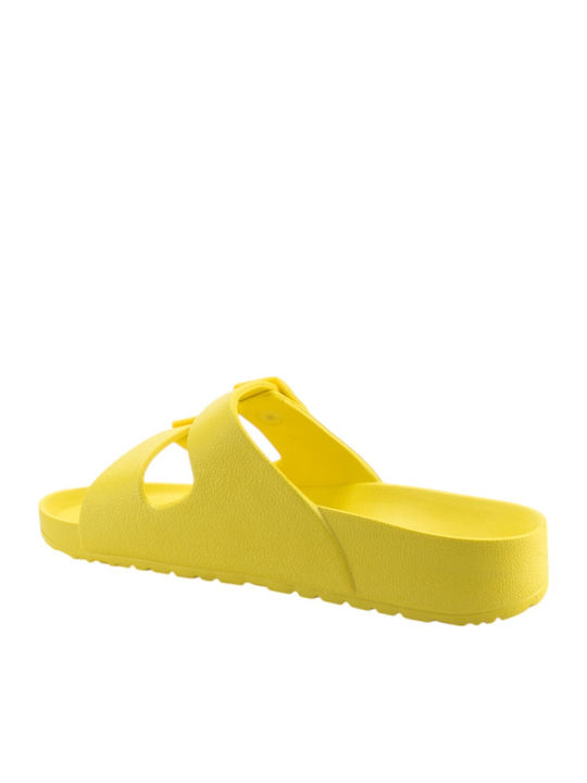 Sandale casual damă în Culoare Galben