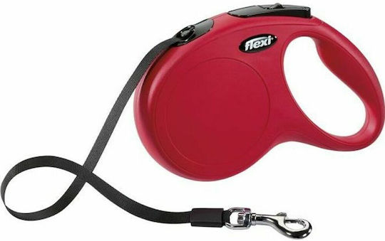 Flexi Foldable Dog Leash/Lead Strap New Comfort M Red 5m up to 25kg