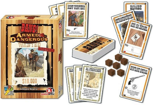 Game Expansion Bang Armed & Dangerous for 4-7 Players 8+ Years Old (EN) Da Vinci Games