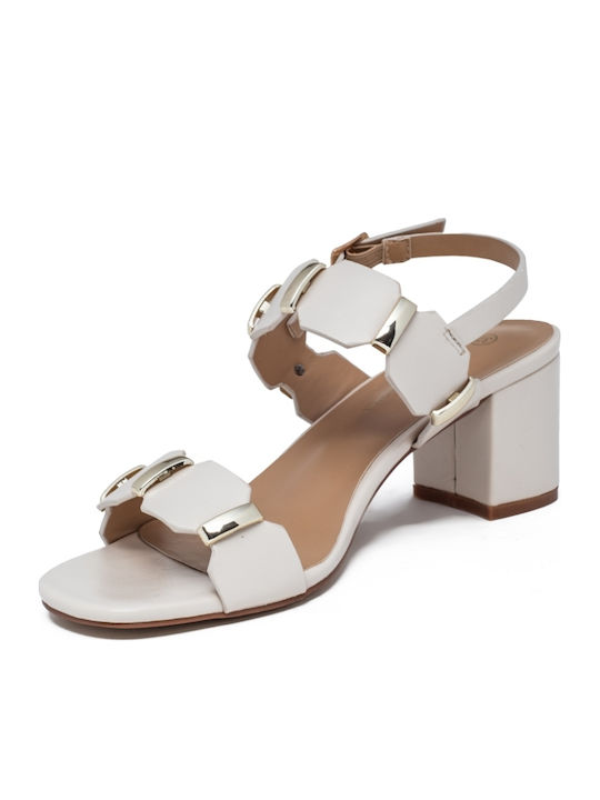 Sandalen Weiß
