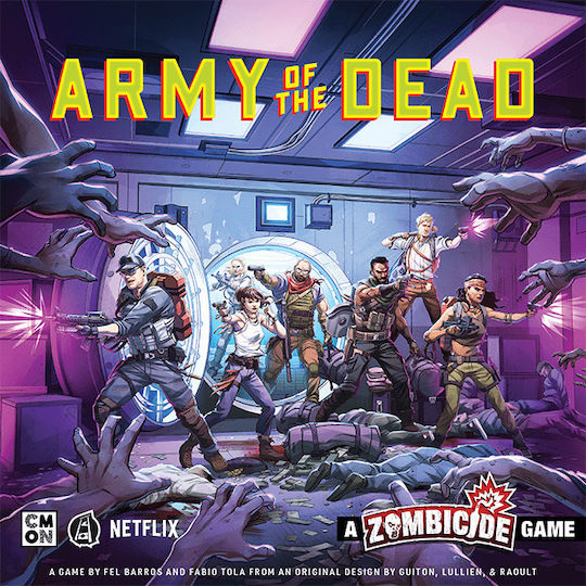 Board Game Army of the Dead: A Zombicide Game for 1-6 Players (EN) Cool Mini Or Not