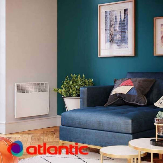 Atlantic F120 Convector Heater Wall 1500W with Electronic Thermostat and WiFi 61.3x46.1cm White