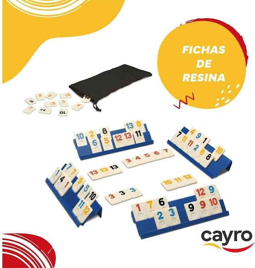 Board Game Rummi for 2-4 Players 8+ Years Old Cayro