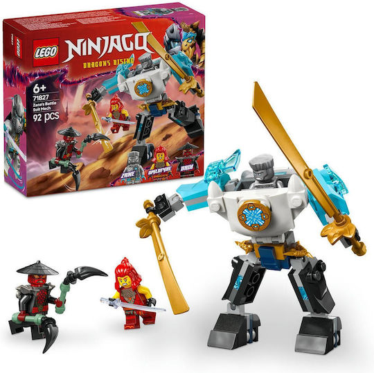 LEGO Ninjago Zane's Battle Suit Mech για 6+ Ετών 92τμχ