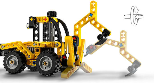 LEGO Technic Backhoe Loader for Ages 7+ 104 Pieces