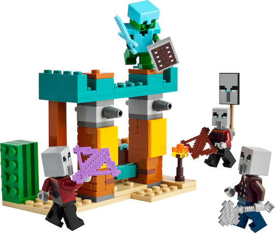 LEGO Minecraft The Illager Desert Patrol for Ages 7+ 105 Pieces