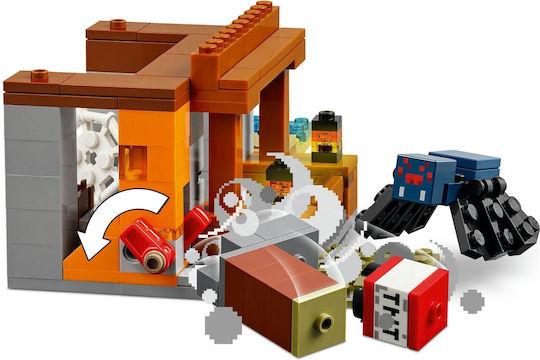 LEGO Minecraft Експедиция До Мината На Броненосеца За 8+ Години 247 Бройки