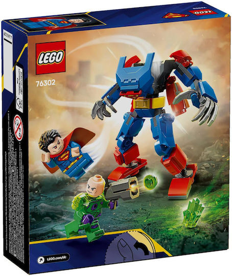 LEGO DC Super Heroes Superman Mech vs Lex Luthor for Ages 6+ 120 Pieces