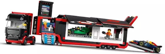 LEGO City F1® Lastwagen mit RB20 & AMR24 F1® Autos für 8+ Jahre 1086Stücke