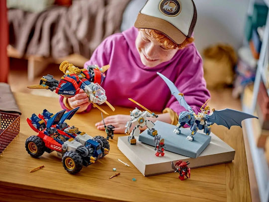 LEGO Ninjago Ultra Combiner Mech Al Lui Zane Pentru 9+ Ani 1187 Bucăți