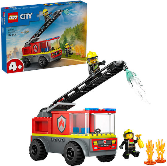 LEGO City Fire Engine for Ages 4+ 82 Pieces