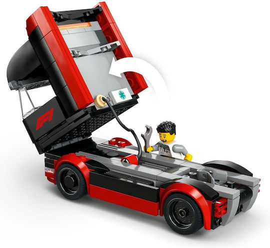 LEGO City F1® Lastwagen mit RB20 & AMR24 F1® Autos für 8+ Jahre 1086Stücke