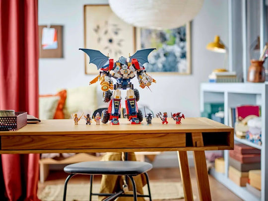 LEGO Ninjago Ultra Combiner Mech Al Lui Zane Pentru 9+ Ani 1187 Bucăți