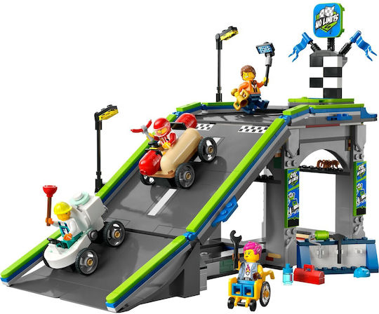 LEGO City No Limits Race Car Ramp Track for 6+ Years 436 Pieces