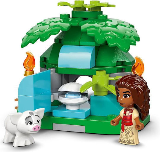 LEGO Disney Disney Princess - Distracție pe Insula Moana pentru 5+ Ani 175 Bucăți
