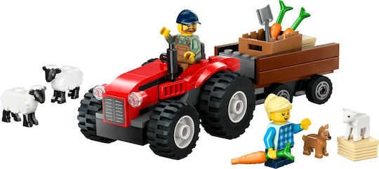 LEGO City Tractor cu Remorcă pentru 4+ Ani 116 Bucăți