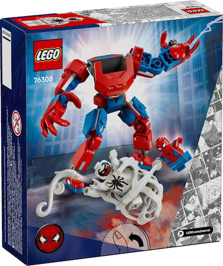 LEGO Spider-Man Spider-Man Mech vs. Anti-Venom για 6+ Ετών 107τμχ