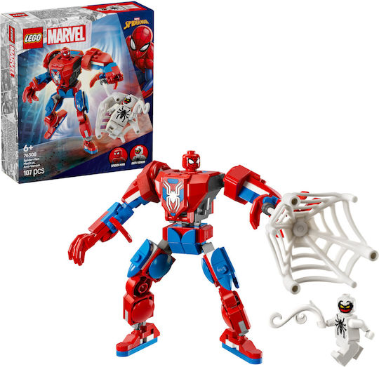 LEGO Spider-Man Spider-Man Mech vs. Anti-Venom για 6+ Ετών 107τμχ