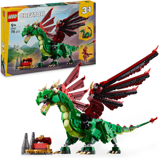 LEGO Creator Medieval Dragon για 9+ Ετών 715τμχ