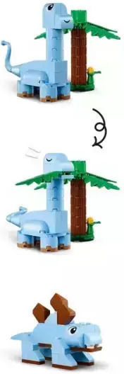 LEGO Classic Creative Dinosaurs για 5+ Ετών 450τμχ