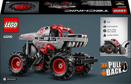 LEGO Technic Monster Jam ThunderROARus Pull-Back για 7+ Ετών 232τμχ
