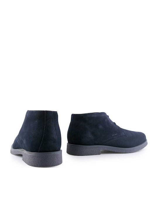 U Claudio A Suede Albastru marin Ghete barbati Anatomic