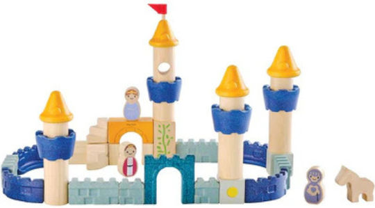 Plan Toys Τουβλάκια Κάστρο Ξύλινα για 2+ Ετών