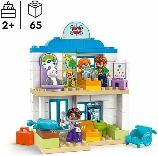 LEGO Duplo Първо Посещение При Доктора За 2+ Години 65 Бройки