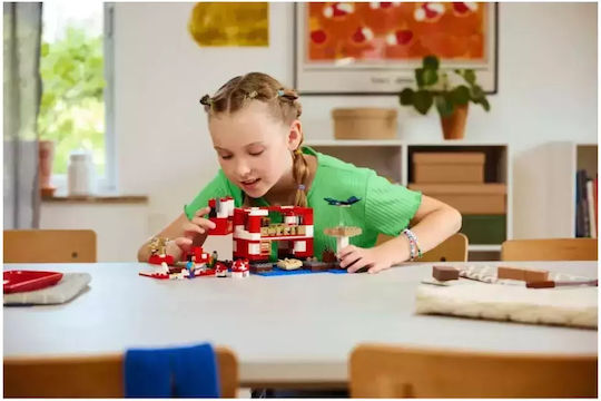 LEGO Minecraft The Mooshroom House for Ages 8+ 500 Pieces